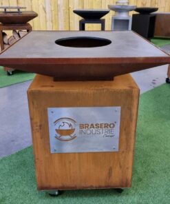 Brasero Méditerranée 100 5 brasero méditerranée 100 corten carré